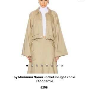 Brand new- by Marianna Noma Jacket in Light Khaki
L'Academie